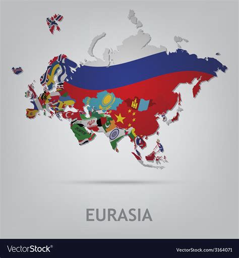 Eurasia Royalty Free Vector Image Vectorstock