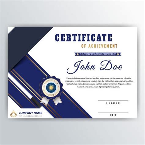 Certificado Agradecimiento Diseño Certificado Diseño De Diplomas