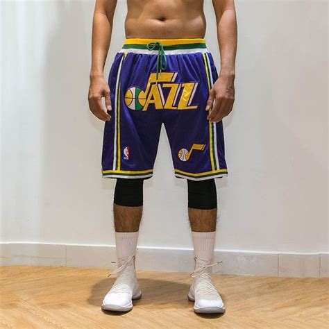 Trust the company who is part of the larry h. NBA x Just Don Utah Jazz Shorts
