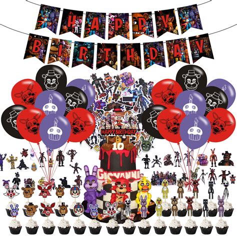 Five Nights Freddy Birthday Party Ideas Five Nights At Freddy S Party