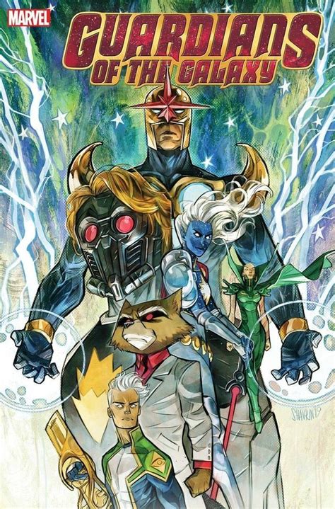 Marvel Guardians Of The Galaxy 1 Comic Book Ivan Shavrin Variant