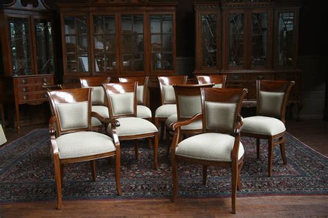 They're perfect when the dessert is super tasty and the conversation is super interesting. 10 Upholstered Dining Room Chairs Model 3028