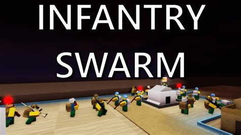Infantry Swarm In Roblox Noobs In Combat Pvp Youtube