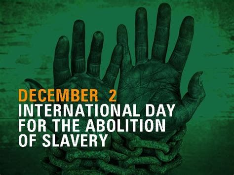 International Day For The Abolition Of Slavery Ecpat International
