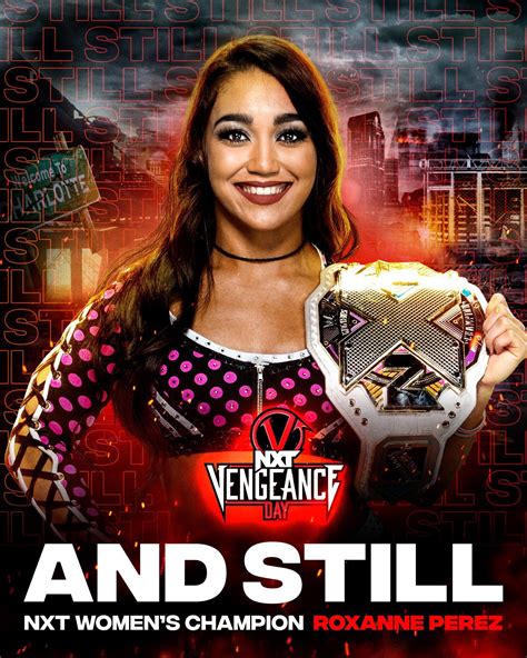 Wwe Nxt Vengeance Day News Roxanne Perez Retains Nxt Womens Title