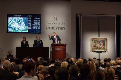 Christies Half Year Results Boosted By Historic Rockefeller Sale