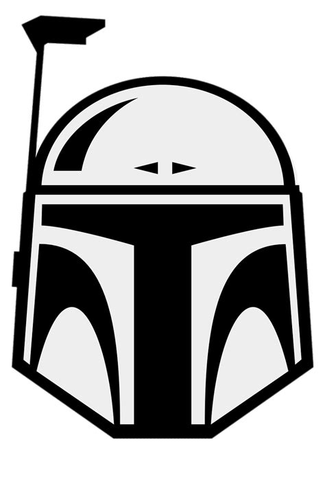 Star Wars Boba Fett Helmet Transparent Png Stickpng