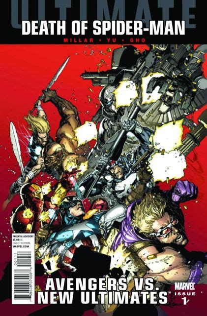 Ultimate Avengers Vs New Ultimates 1 2nd Printing Fresh Comics