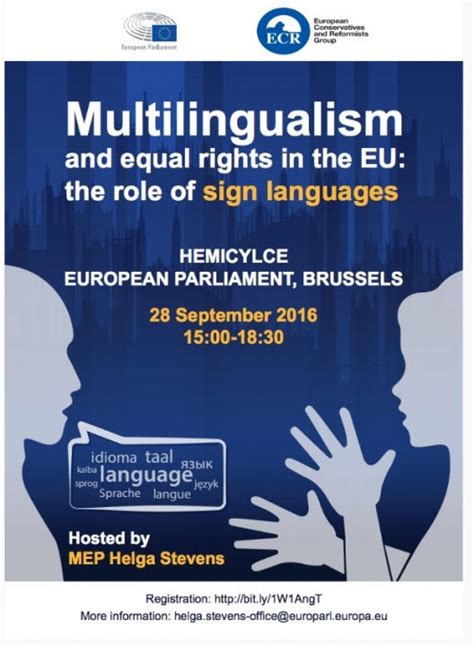 1000 Deaf Europeans To Demand Better Sign Language Recognition At