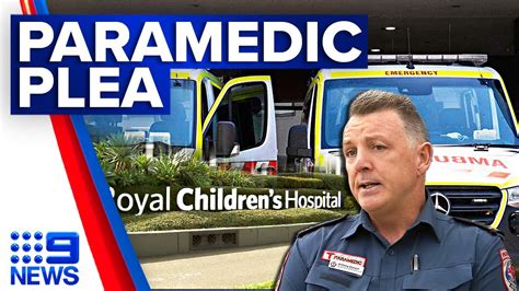 Hospital Emergency Departments Under Strain Across Melbourne 9 News Australia Youtube