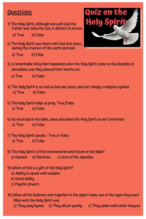 How Is The Holy Spirit Described