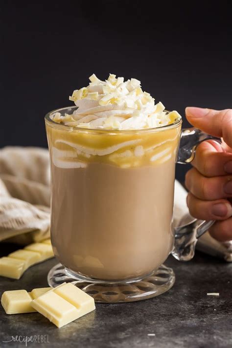 This Easy White Chocolate Mocha Is Just As Good As The Coffee Shop But You Don T Have To Leave