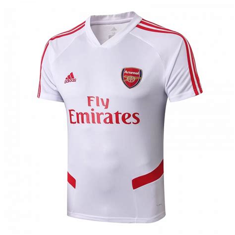 Arsenal White 2019 2020 Training Shirt Best Soccer Jerseys