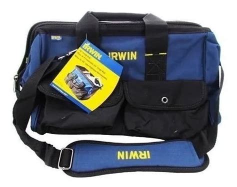 Irwin Standard 16 Nylon Rugged Tool Bag With 5 Pockets 1870406