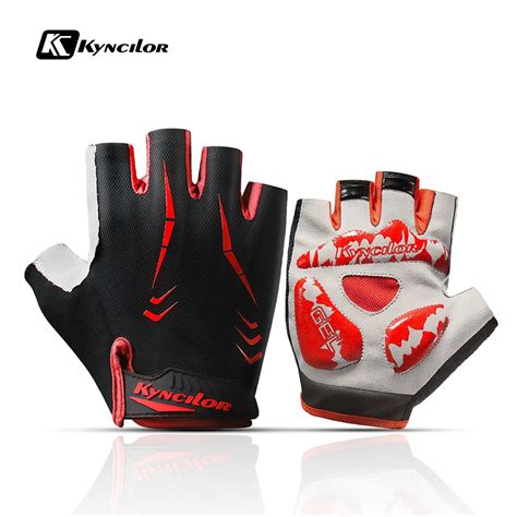 Kyncilor Cycling Gloves Fingerless Riding Mtb Bike Bicycle Glove