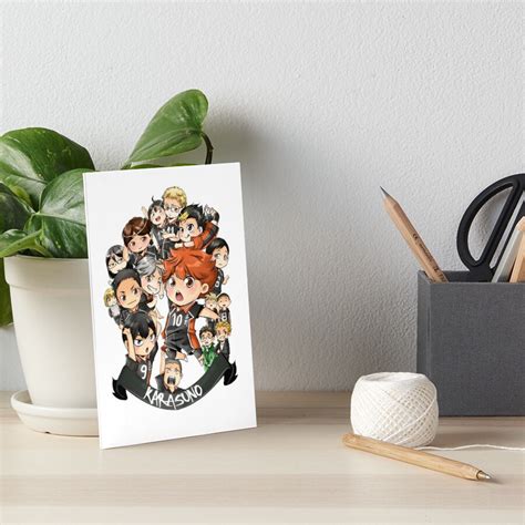Team Karasuno Art Board Print For Sale By Kamapon Redbubble