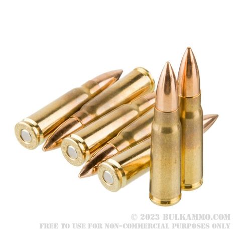 1000 Rounds Of Bulk 762x39mm Ammo By Fiocchi 124gr Fmj