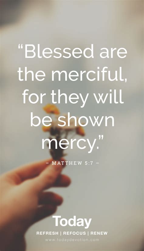 Matthew 57 Scriptures On Mercy Daily Devotional Faith Quotes