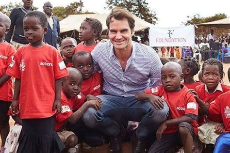 See more ideas about roger federer family, roger federer, rogers. Tennis Player Roger Federer Provides Schooling And Food For A Million Children