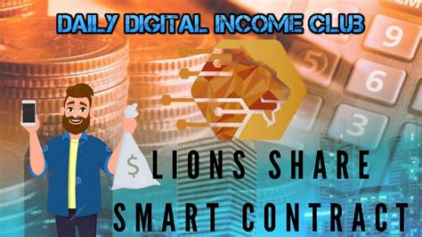 Lions Share Smart Contract Business Presentation Youtube