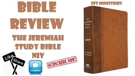 Bible Review The Jeremiah Study Bible Youtube