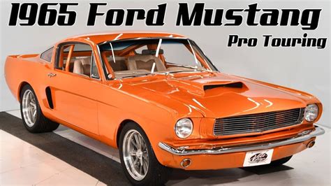 V18275 1965 Ford Mustang Pro Touring Youtube