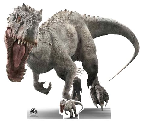 Indominus Rex Roar Style Official Jurassic World Lifesize Cardboard Cutout 5052310877129 Ebay