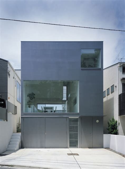 Industrial Design Minimalist House Tokyo Japan Plans