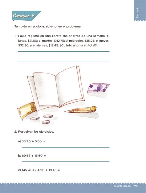 Desafíos cuarto grado | desafíos matemáticos dice: Desafíos Matemáticos Libro para el alumno Cuarto grado 2017-2018 - Página 27 - Libros de Texto ...