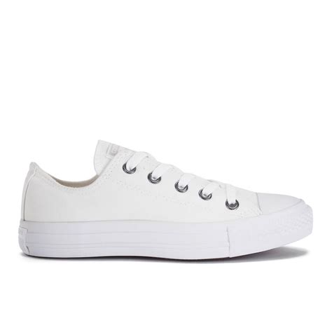 Converse Unisex Chuck Taylor All Star Ox Canvas Trainers White