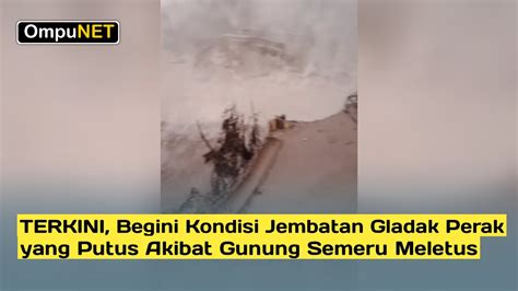 Detik Detik Gunung Semeru Meletus Warga Panik Berhamburan Menyelamatkan Diri Youtube