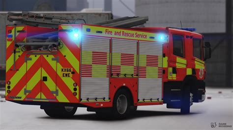 2015 Scania P280 Essex Fire And Rescue Appliance Angloco Els Para Gta 5