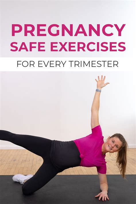 Pregnancy Safe Exercises All Trimesters Video Nourish Move Love
