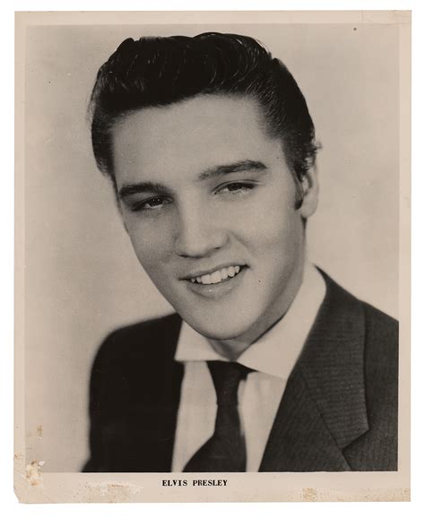 Elvis Presley Signed Photograph Rr Auction