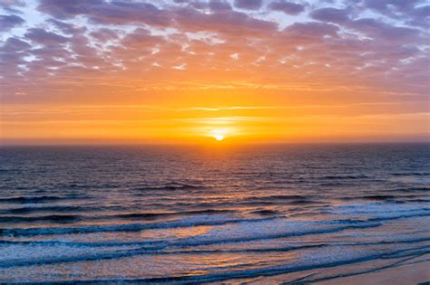 Sunrise Over Atlantic Ocean Stock Photo Download Image Now Istock