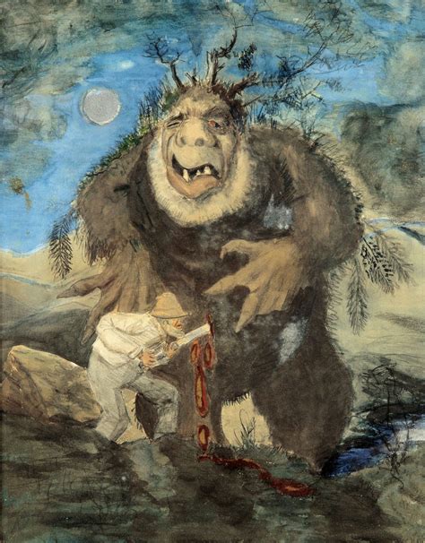 Troll Hunter The Man Who Painted Mythical Monsters And Flesh Eating