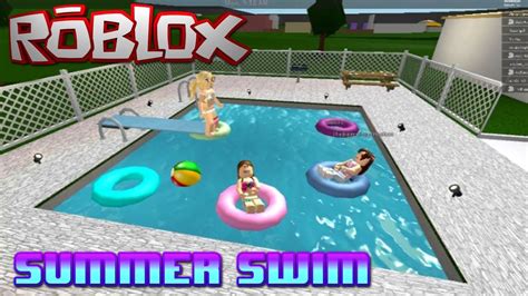 Roblox Pool Party Bloxburg Youtube