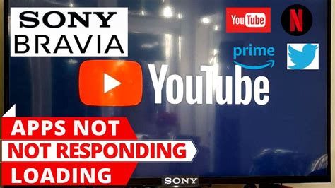 Actually it was working in starting. How to Fix SONY Smart TV Apps Not Working || Sony Android ...