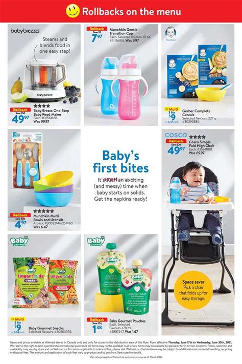 Walmart Baby Insert June 17 To 30