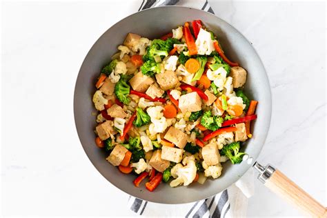 Vegan Tofu And Vegetable Stir Fry With Ginger Recipe