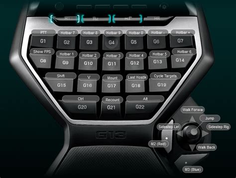 Hdo Keiyas Blog My Logitech G13 Wow Setup