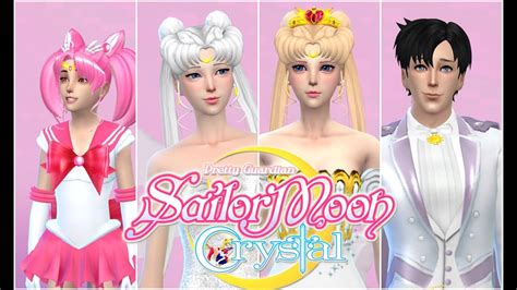 The Sims 4 Sailor Moon4 สร้างซิมส์ หน้ากากทักซิโด้ ควีนเซเลนิตี้ และ