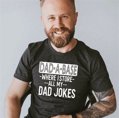 Dad A Base Where I Stop All My Dad Jokes Shirt Adult Fun Trendy Clothing Father S Day Party