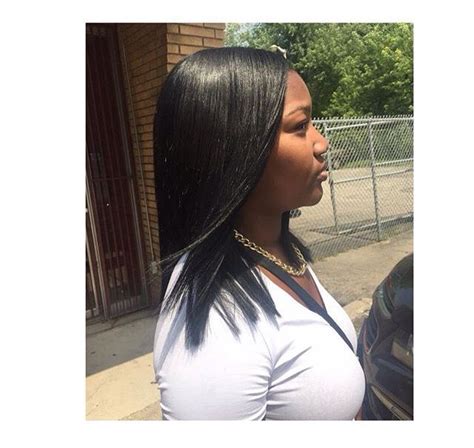 Check spelling or type a new query. Shoulder length weave. Middle part. Bone straight. Sew in ...