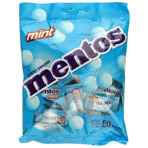 Mentos Mono Mint Chewing Gum 50 Pieces Cedishop