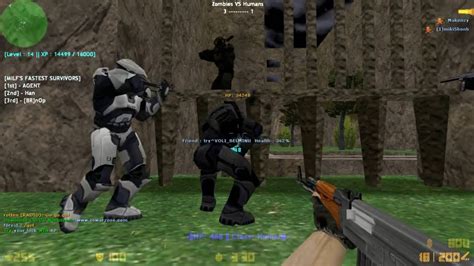 Counter Strike 1 6 Zombie Escape Mod Milf Escape Youtube