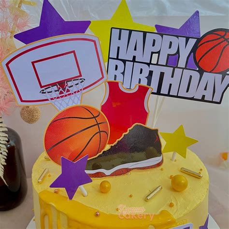 Kyanas Cakery Basketball Themed Cake 🏀 For
