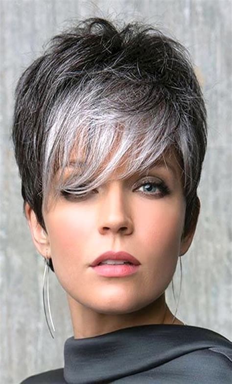 25 Hairstyles Salt And Pepper Hair Hairstyle Catalog