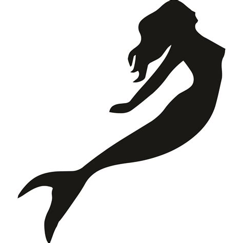 Free Mermaid Silhouette Download Free Mermaid Silhouette Png Images