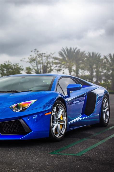 Blue Lamborghini Awesome Picture Sports Cars Luxury